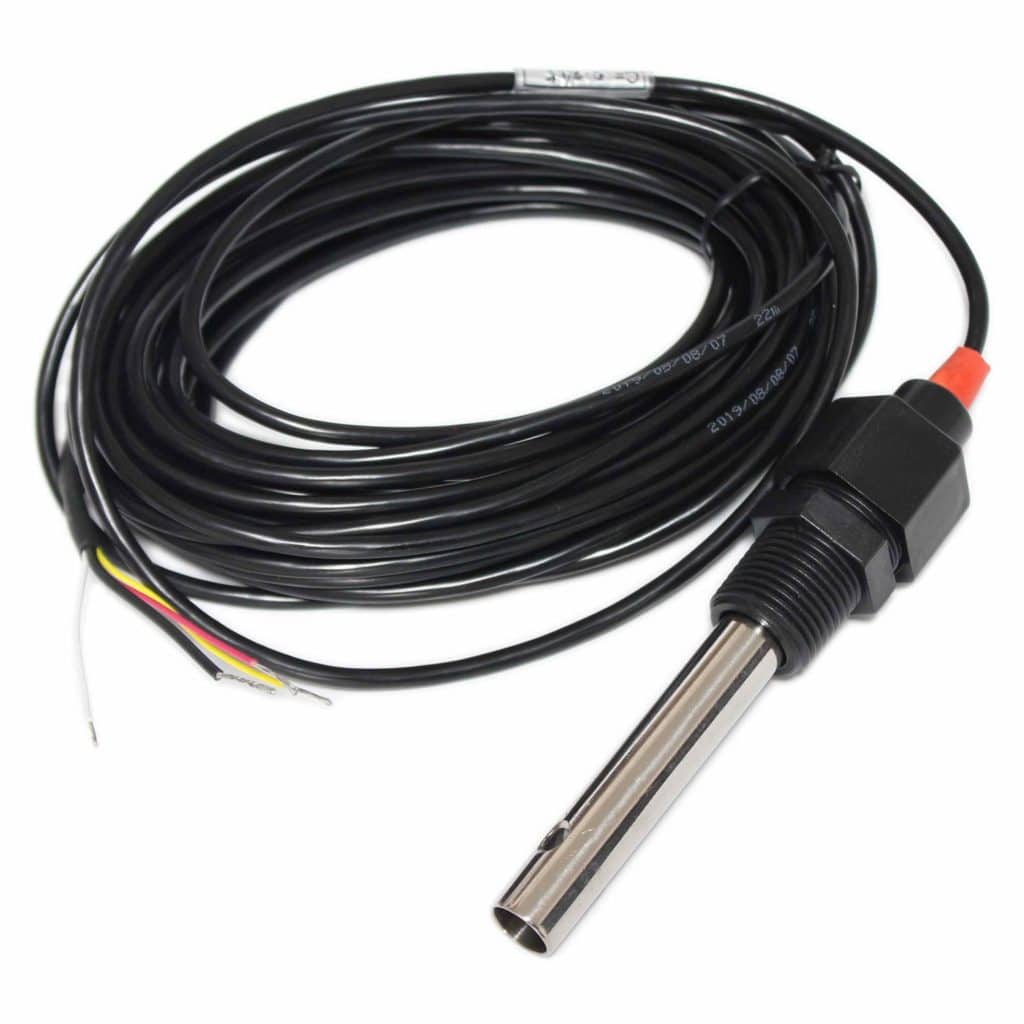 Liquid conductivity and temperature sensor probe Levtech Service