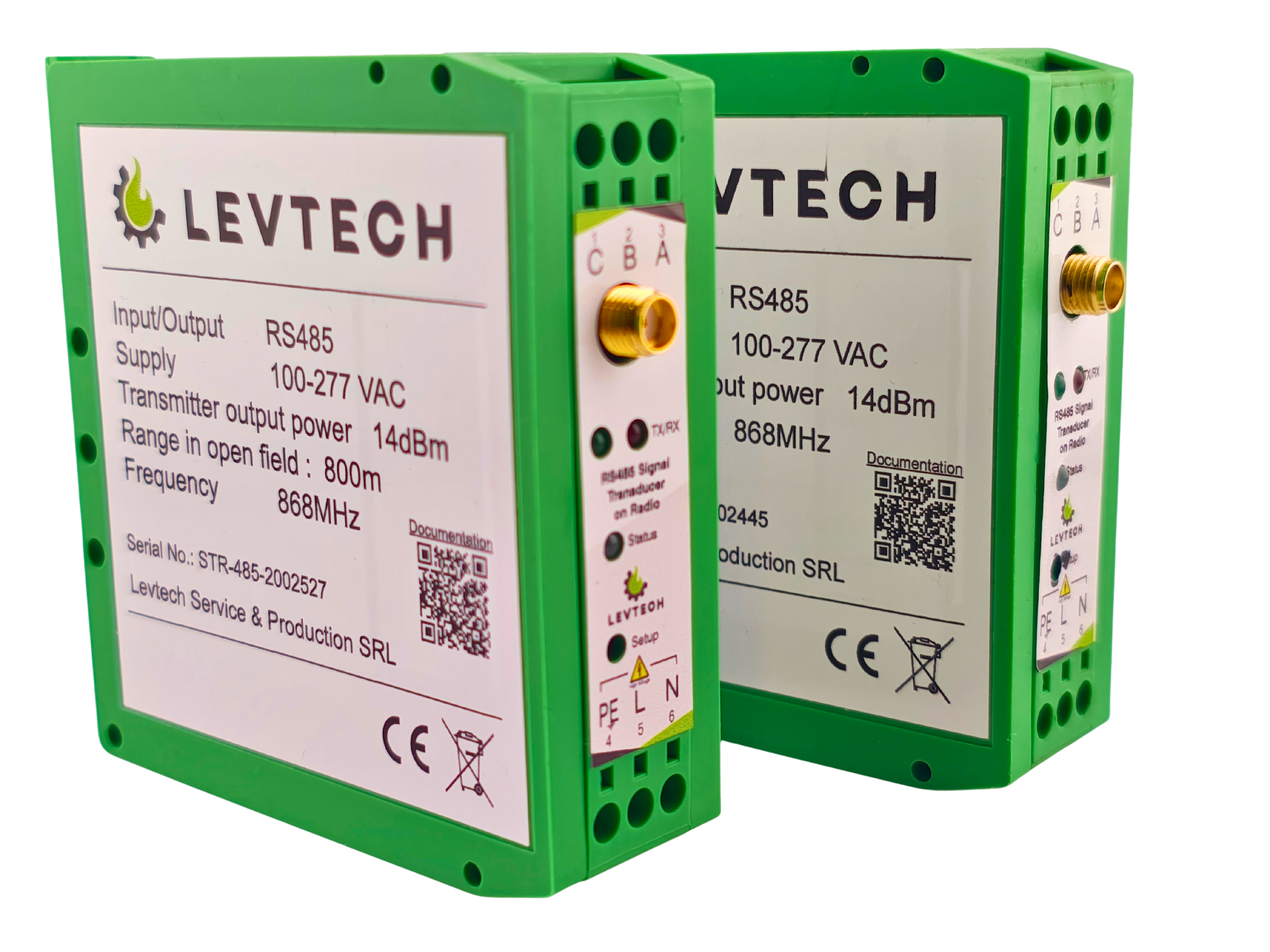 RS485 vezeték nélküli jeladó a Huawei Smart Meter DTSU666 800 m-es intelligens mérőhöz