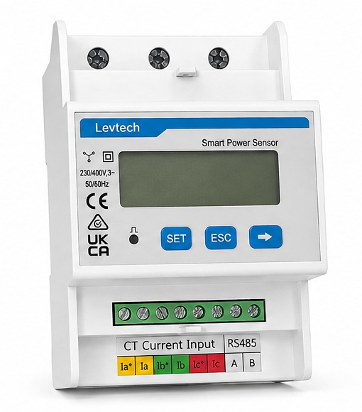 Contatore energetico intelligente trifase Levtech SM24 250A per Huawei - immagine 2