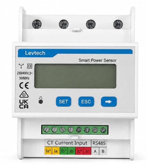 Contatore di energia intelligente trifase Levtech SM24 250A per Huawei - immagine 4